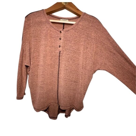 Anthro Indie Grunge Oversized Slouchy Lightweight Goblin Autumn Orange Medium - Picture 4 of 9